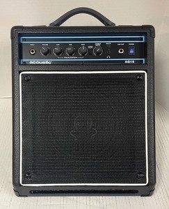 lot 141 image: Acoustic AG15 Amplifier, Realistic Highball-7 Dynamic Microphone and Quartz Arion Micon Chromatic Tuner