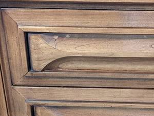 lot 4 image: Vintage Wood Nightstand