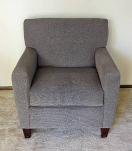lot 10 image: Grey Hickorycraft Armchair