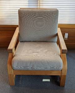 lot 19 image: Kingsley Bate Teak Wood Armchair