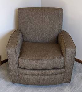 lot 80 image: Light BrownGrey Hickorycraft Armchair