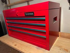 lot 150 image: Husky 4 Drawer Tool Chest