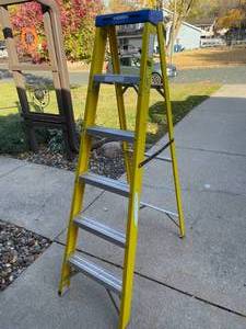 lot 165 image: Werner 6 Foot Step Ladder