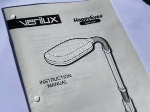 lot 183 image: Verilux Happy Eyes Clamp Lamp
