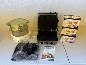 Cuisinart Griddler, Steamer & Butter Warmers