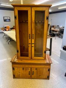 Homemade Gun Cabinet