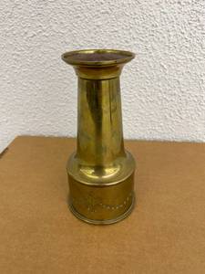 Trench Art Vase with Swag Design