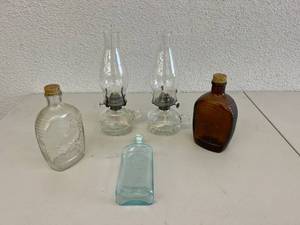 Lanterns & Glass Bottles