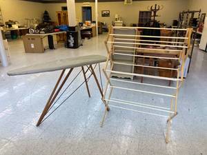 Drying Rack & Ironing Board