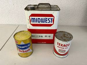 Vintage Oil Cans