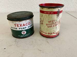 Texaco Water Pump Grease & Best Quality Grease Cans