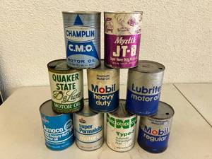 Vintage Oil Cans