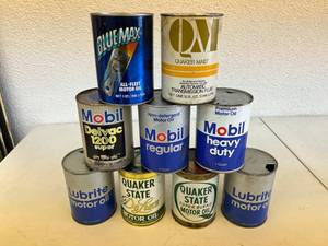 Vintage Oil Cans