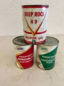 Deep Rock Oil Cans