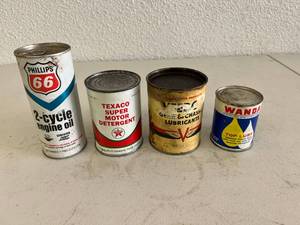 Vintage Oil Cans