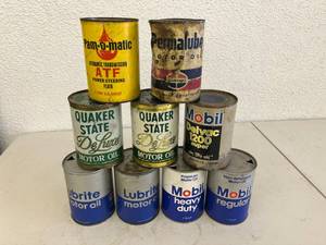 Vintage Oil Cans