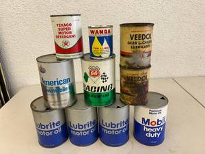 Vintage Oil Cans