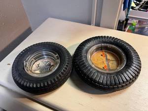 Advertising Tire Ashtrays