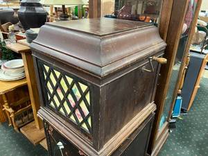 Edison Record Player & Records