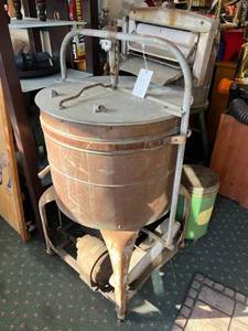 Antique Daylight Washing Machine with Large Copper Tub