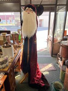 Santa Deluxe Tree Topper Robe Cape Christmas Display