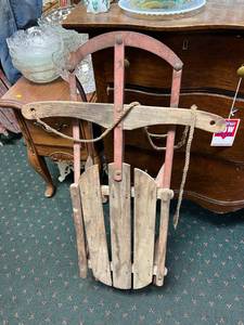 Vintage Snow Sled