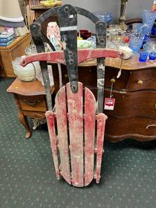 Vintage Snow Sled