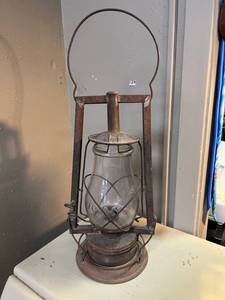 Glass Base Lantern