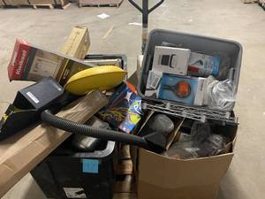 HUGE LOT Misc Goods - GREAT FOR RESELLERS - Cabinets, Tools, Toys, Sinks Faucets Etc..