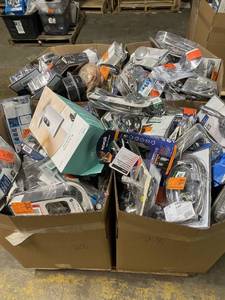 HUGE LOT Misc Goods - GREAT FOR RESELLERS - Cabinets, Tools, Toys, Sinks Faucets Etc..