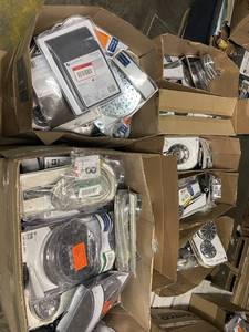 HUGE LOT Misc Goods - GREAT FOR RESELLERS - Cabinets, Tools, Toys, Sinks Faucets Etc..
