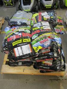 lot 235 image: ROAD RESCUE 50 lbs. Asphalt Repair (17 BAGS TOTAL, SOME HAVE TEARS AND MAY NOT BE COMPLETE)
