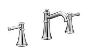 lot 213 image: MOEN Belfield 8 in. Widespread 2-Handle Bathroom Faucet in Chrome (OPEN BOX)