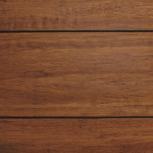 lot 326 image: HOME DECORATORS COLLECTION Strand Woven Distressed Dark Honey 12 in. T x Multi Width x 72 in. L Solid Bamboo Flooring (3 CASES 65 SQUARE FEET TOTAL)