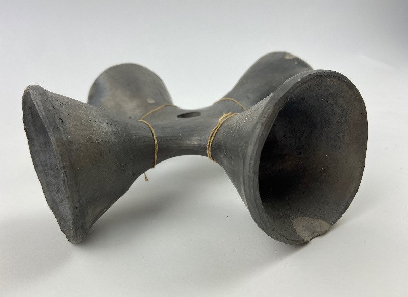 Vintage 1950's Eames House Doorbell/ Oaxacan Mexican Pottery