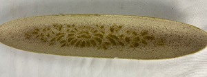 lot 7 image: Red Wing Mid-Century Damask Oblong Serving Dish & 8 Small Bowls