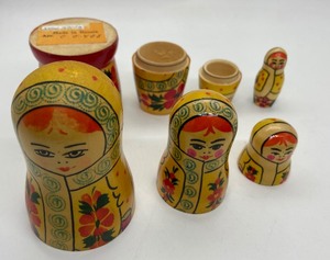 lot 379 image: Vintage Russian Nesting Doll (Matryoshka) - Snow Maiden - Made in Russia