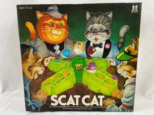 lot 61B image: Vintage Games Tomy Mr. Mouth & Scat Cat, Ideal Beware the Spider