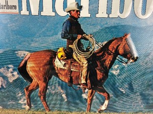 lot 397 image: Metal Marlboro Advertising Sign