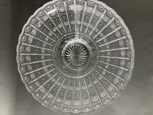 lot 94 image: Stunning Vintage Bohemian Lead Crystal Centerpiece