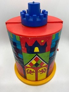 lot 97 image: Vintage 1972 Aurora Uniworld Unicef Tower of England Playset