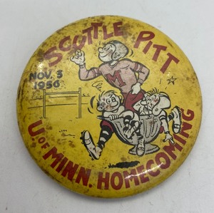lot 138 image: Homecoming University of Minnesota Homecoming & other Buttons - 50, 51, 56, 57