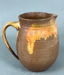 lot 169 image: Handcrafted Studio Pottery Pitcher, Crock & Bud Vase