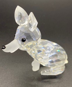 lot 196 image: Swarovski Woodland Critters Running Fox Figurine - No Tail