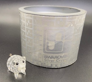 lot 193 image: Swarovski Crystal Figurine - Miniature Pig