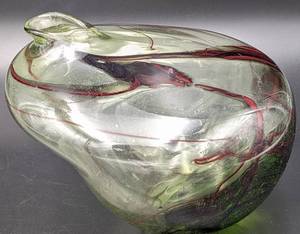 lot 187 image: Two Amorphous Art Glass Vases