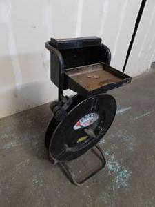 lot 33 image: Metal Signode Strapping Cart