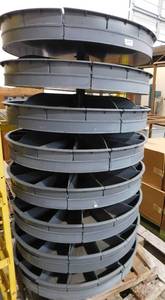 lot 35 image: Durham MFG Revolving Storage Bin