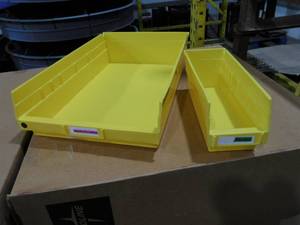 lot 39 image: Plastic Storage Bins