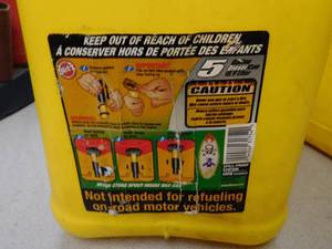 lot 55 image: 2 - 5 Gallon Diesel Cans